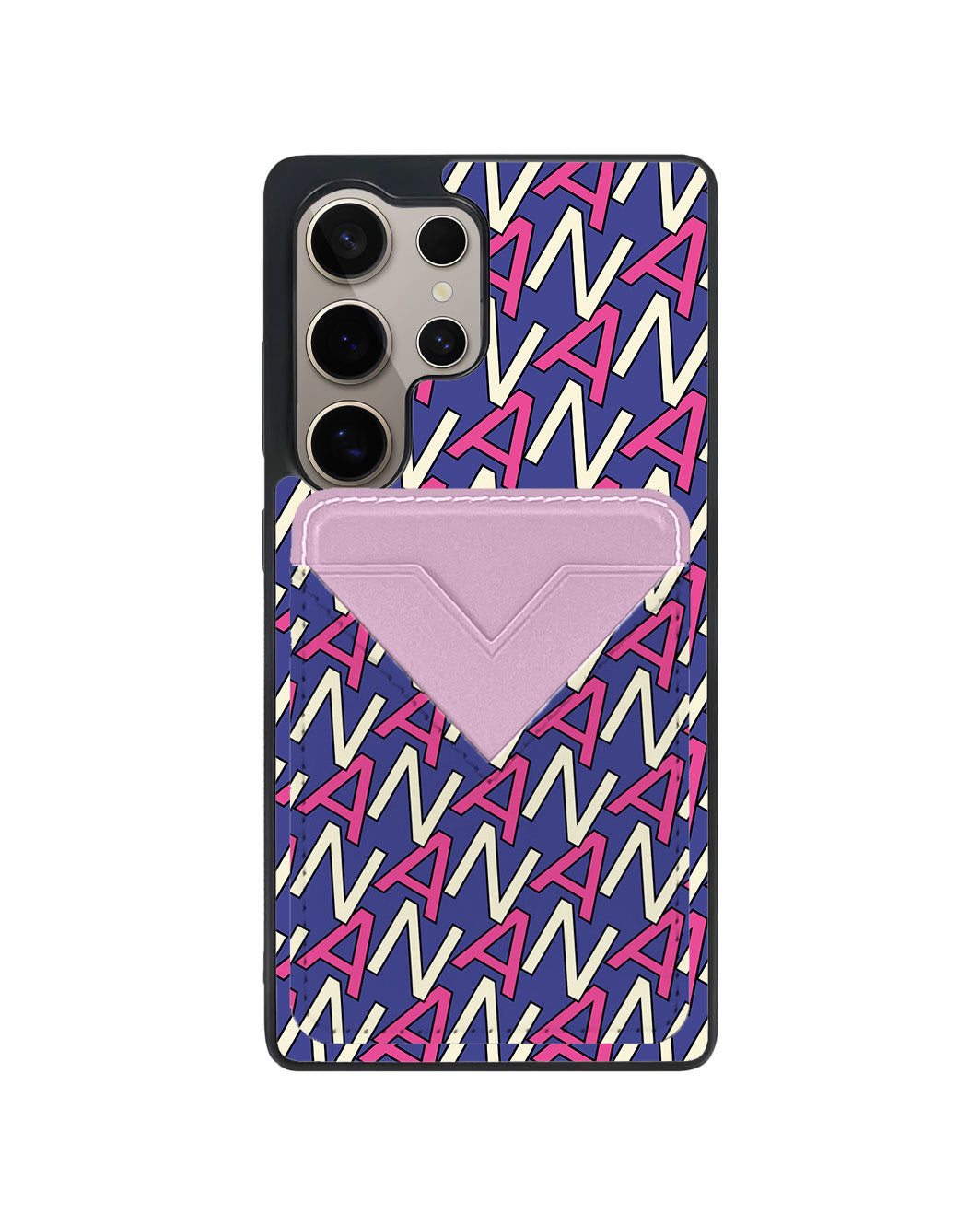 Android Avant Wallet Case - Custom Monogram 3.0 Initial 6.0