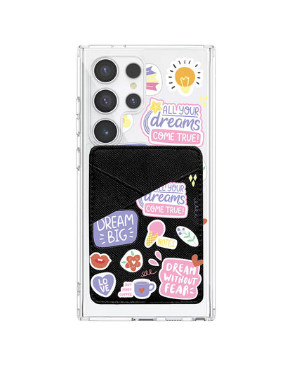 Android Phone Wallet Case - Dream Sticker Pack
