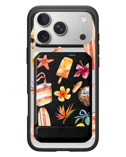 iPhone Magnetic Multifold Wallet - Aloha 1.0