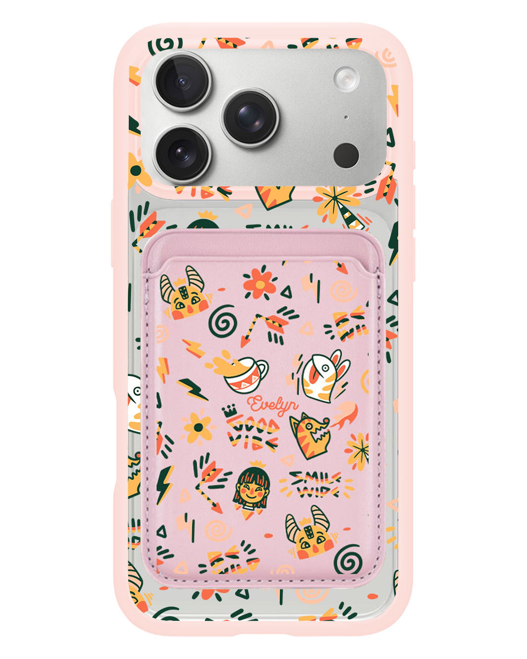 iPhone Magnetic Wallet Case - Wild & Free