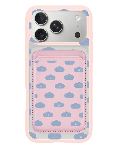 iPhone Magnetic Wallet Case - Dark Cloud