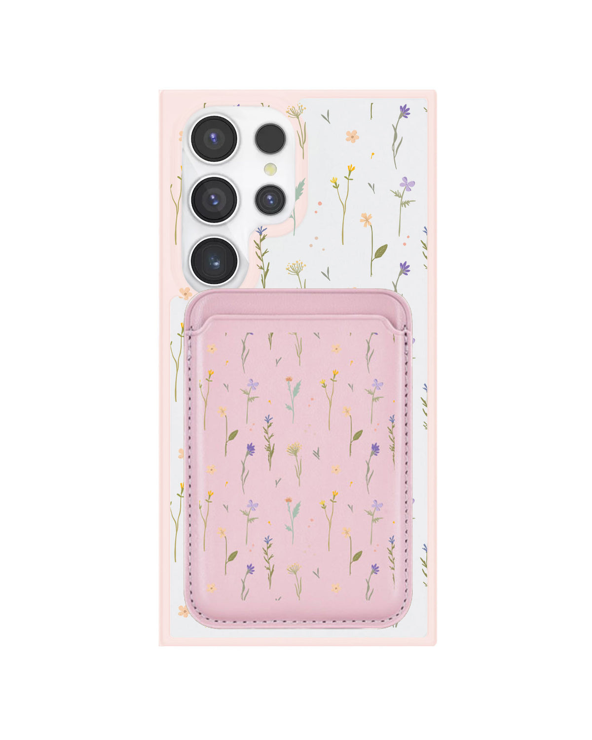 Android Magnetic Wallet Case - Botanical Garden 2.0
