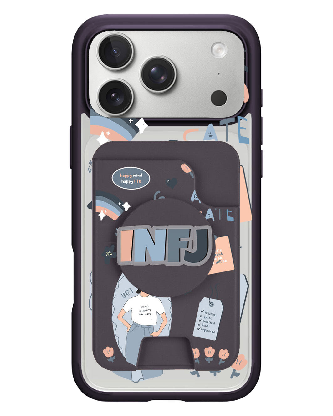 iPhone Magpop Wallet - INFJ