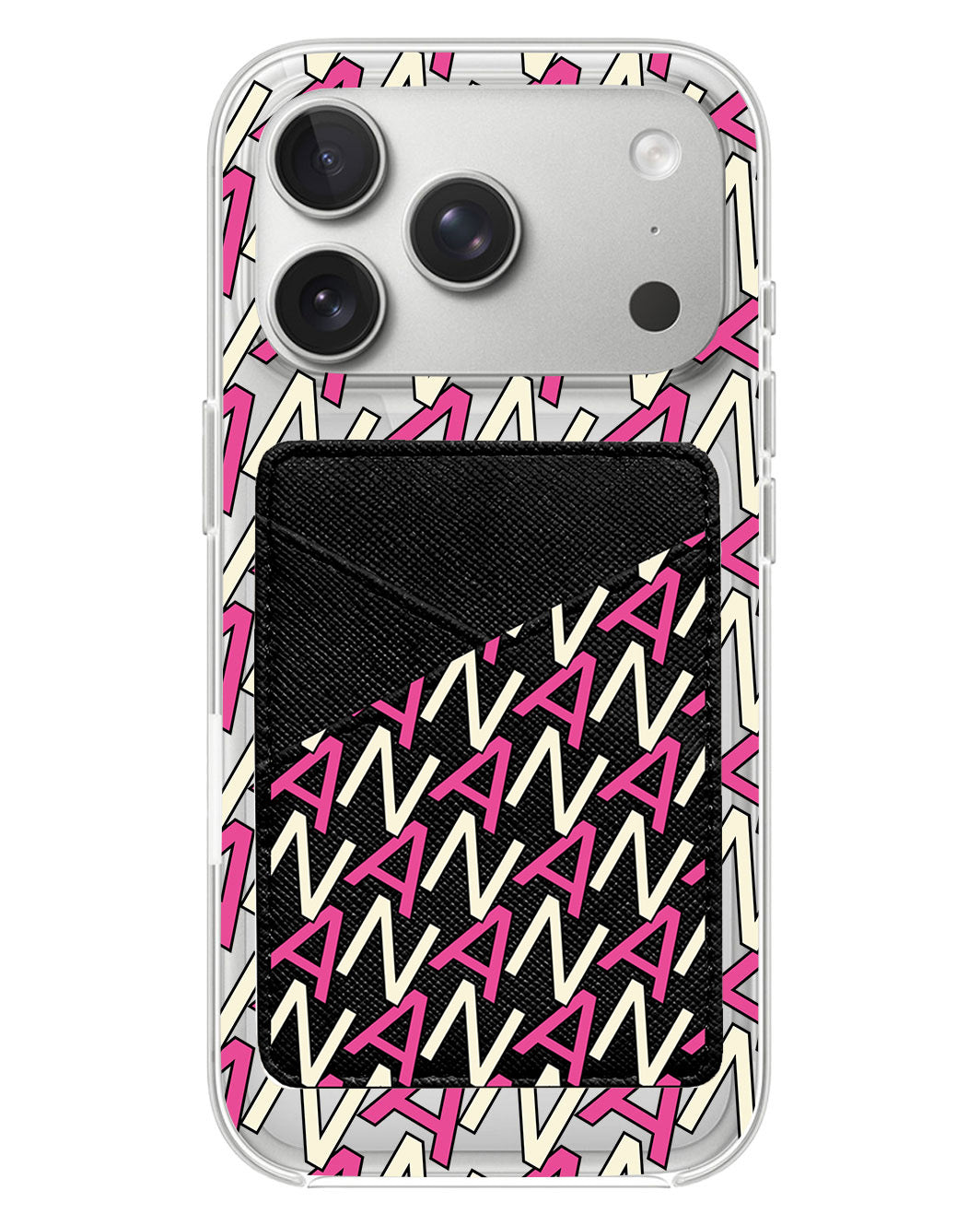 iPhone Phone Wallet Case - Initial 6.0 Monogram