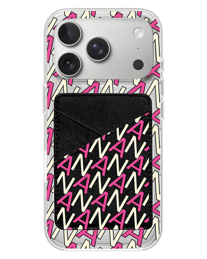 iPhone Phone Wallet Case - Initial 6.0 Monogram