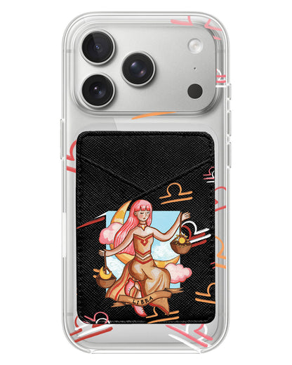 iPhone Phone Wallet Case - Libra