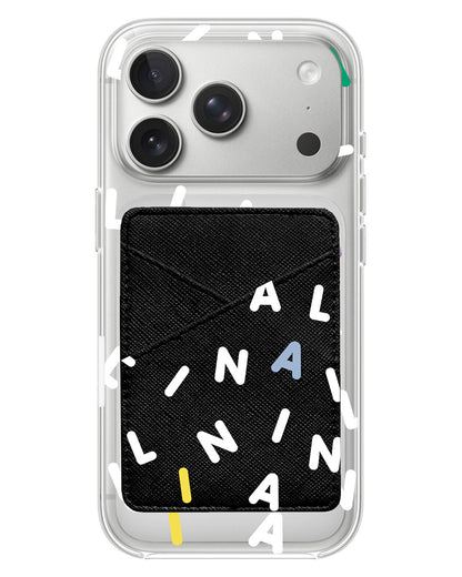 iPhone Phone Wallet Case - Monogram 2.0 Putih