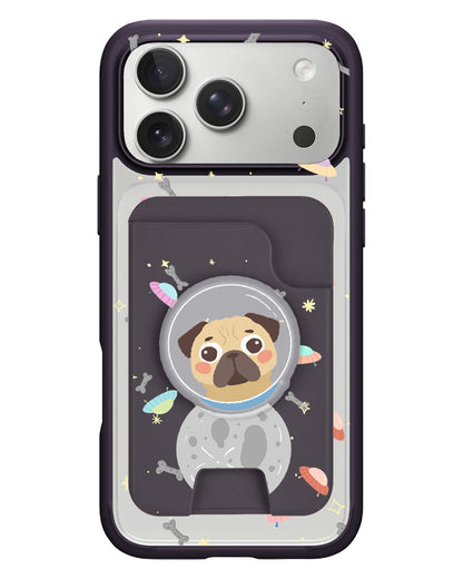 iPhone Magpop Wallet - Pugstronaut