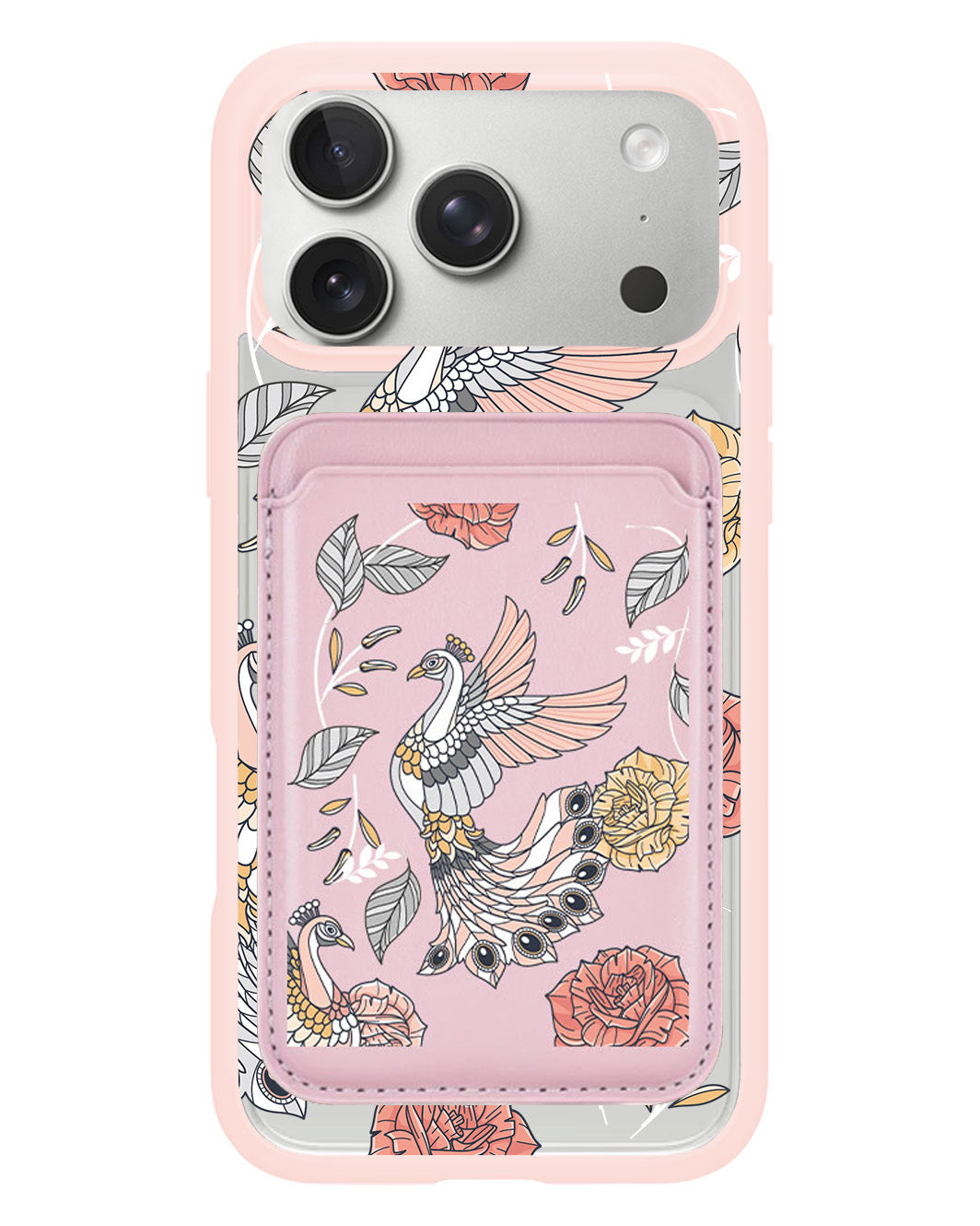 iPhone Magnetic Wallet Case - Bird of Paradise 1.0