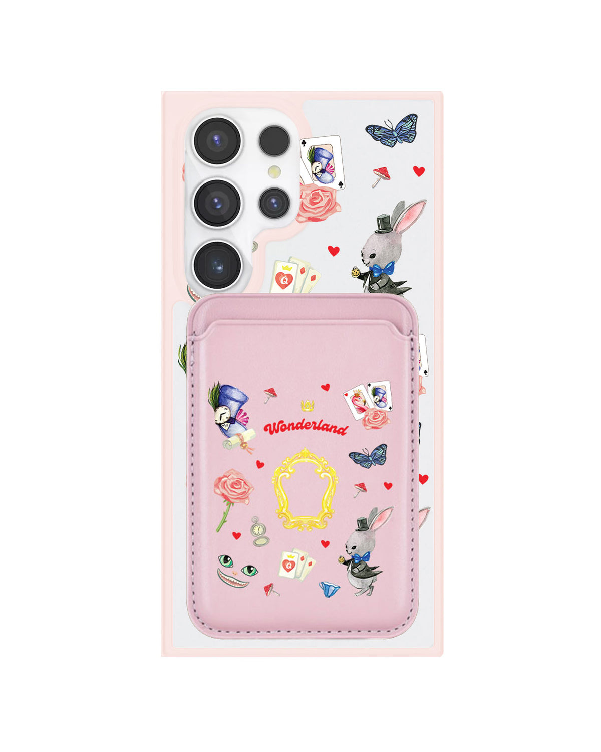 Android Magnetic Wallet Case - Wonderland