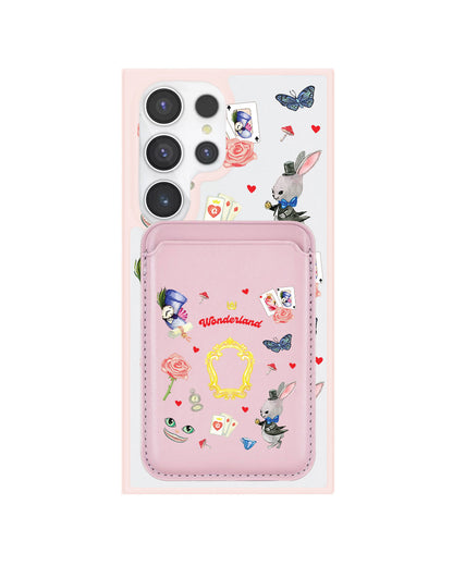 Android Magnetic Wallet Case - Wonderland