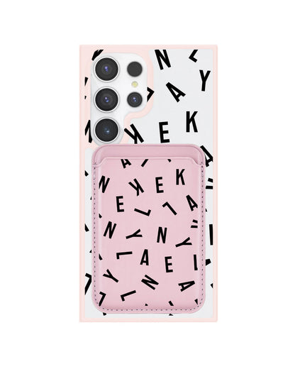 Android Magnetic Wallet Case - Monogram 1.0 Noir