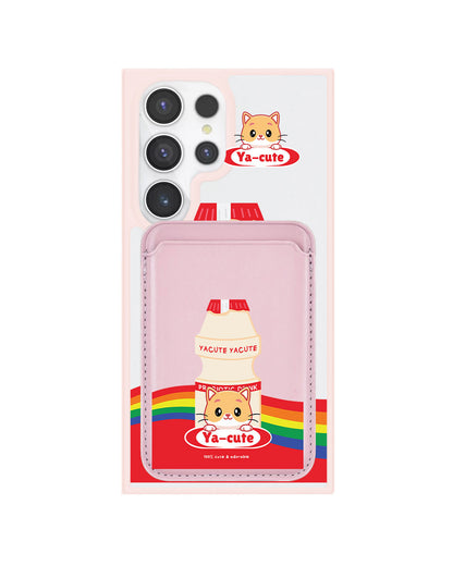 Android Magnetic Wallet Case - Yacute Cat