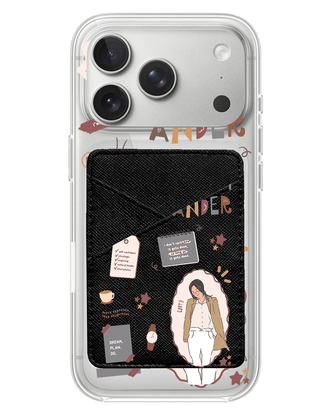 iPhone Phone Wallet Case - ENTJ