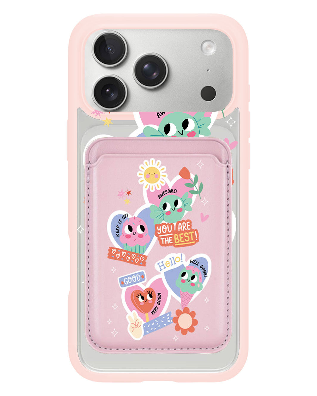 iPhone Magnetic Wallet Case - Dessert Party