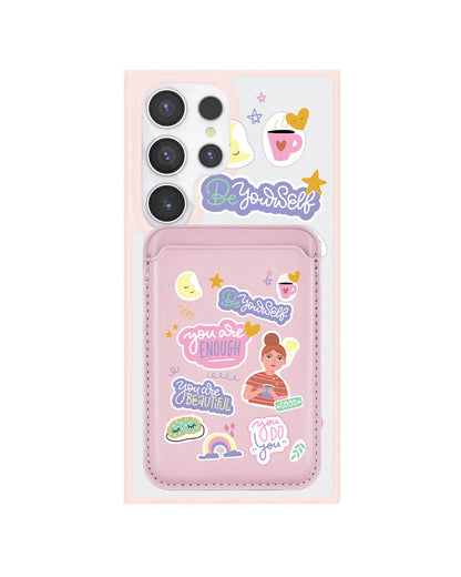 Android Magnetic Wallet Case - Be Yourself