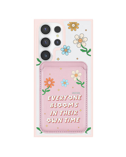 Android Magnetic Wallet Case - Blooms