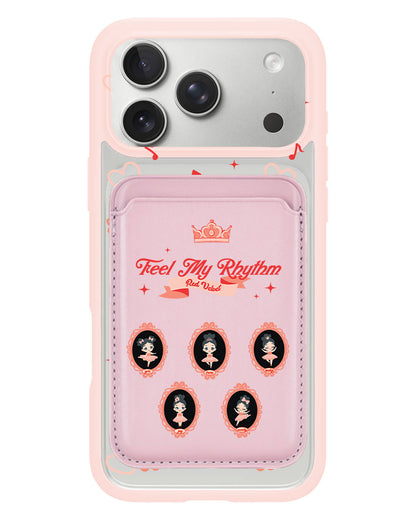 iPhone Magnetic Wallet Case - Red Velvet Feel My Rhythm