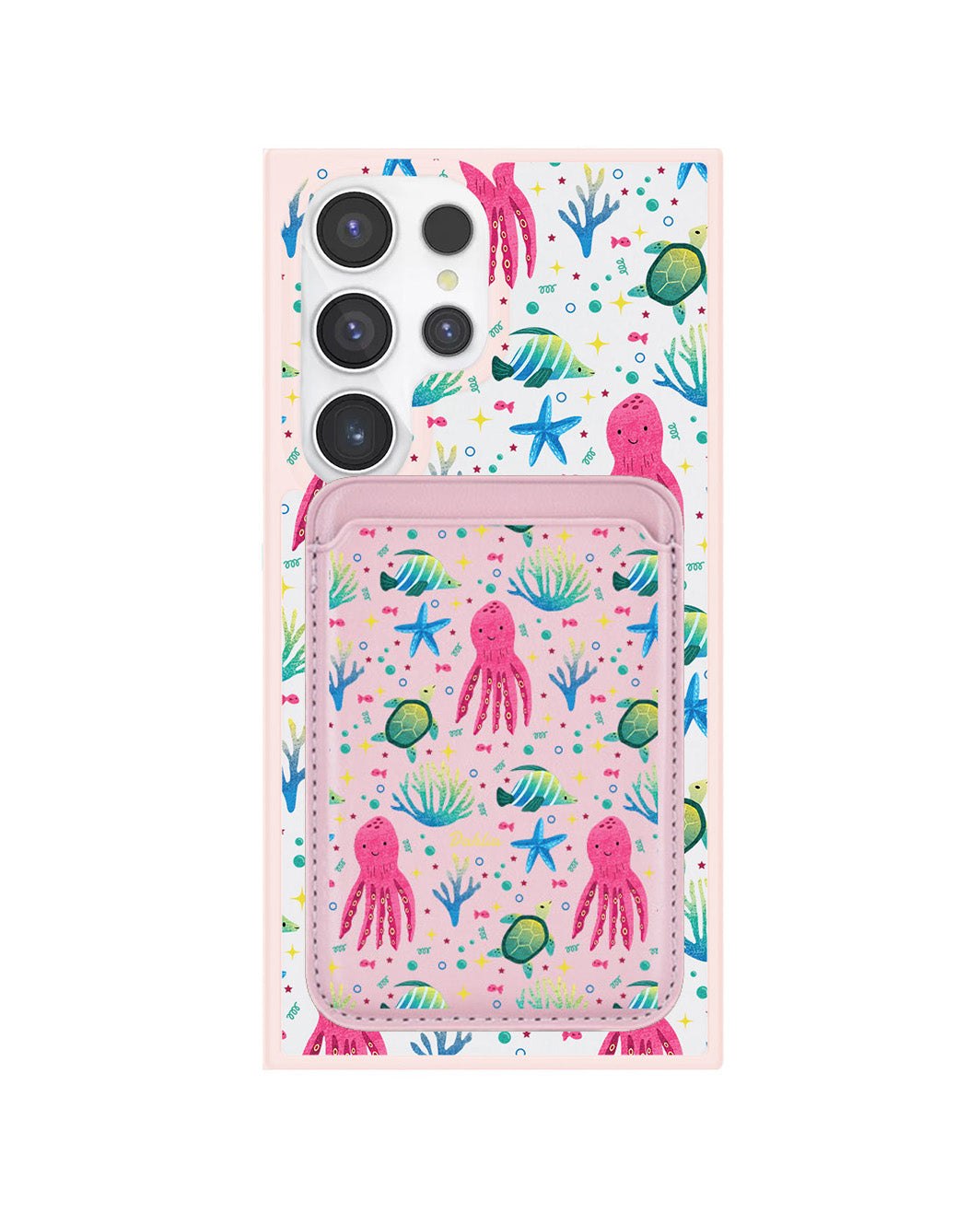 Android Magnetic Wallet Case - Underwater Dreams 2.0