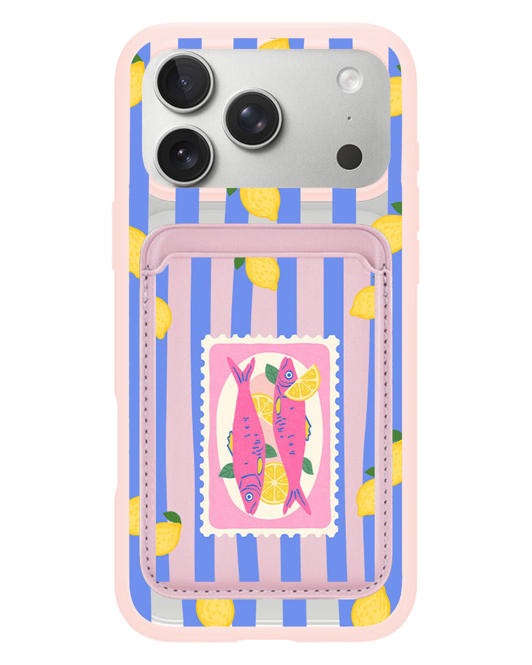 iPhone Magnetic Wallet Case - Sardines 2.0