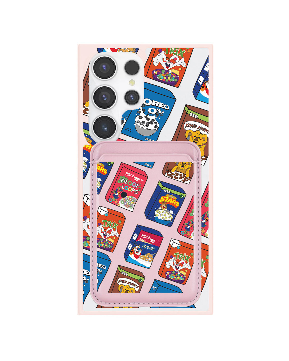 Android Magnetic Wallet Case - Cereal Boxes 2.0
