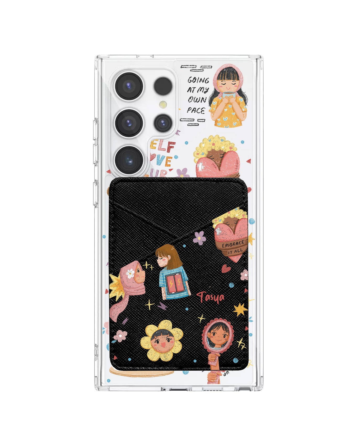 Android Phone Wallet Case - Self Love Club