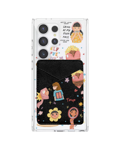 Android Phone Wallet Case - Self Love Club