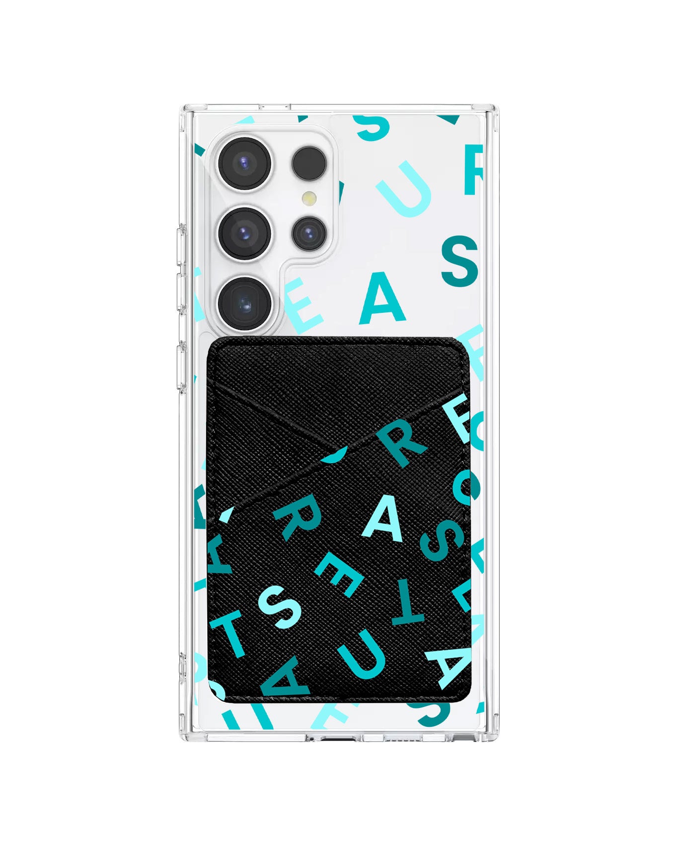 Android Phone Wallet Case - Treasure Monogram