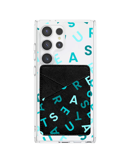 Android Phone Wallet Case - Treasure Monogram