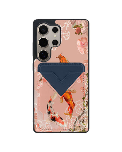 Android Avant Wallet Case - Oil Painting Koi