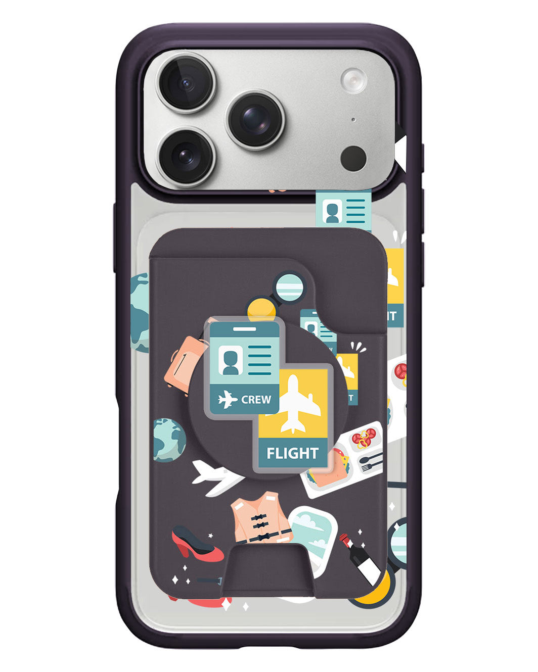 iPhone Magpop Wallet - Stewardess