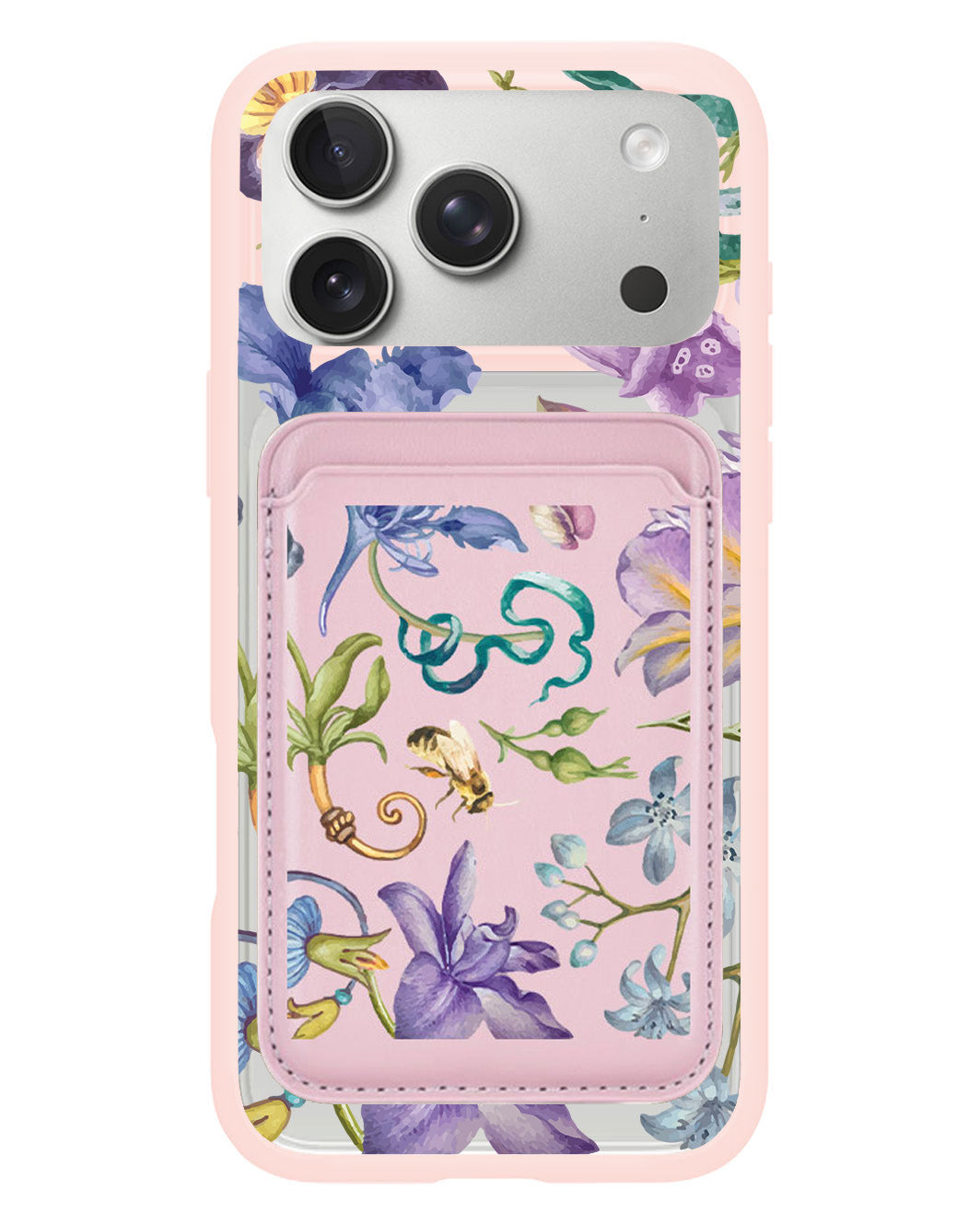 iPhone Magnetic Wallet Case - Violetta