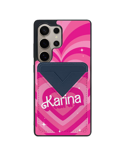 Android Avant Wallet Case - Barbie Love Pattern