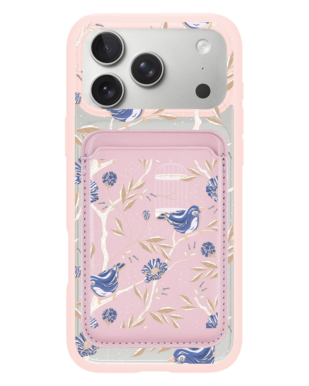 iPhone Magnetic Wallet Case - Lovebird 12.0