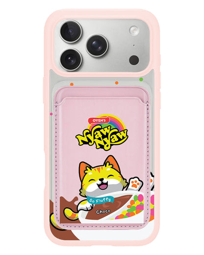iPhone Magnetic Wallet Case - Nyawnyaw