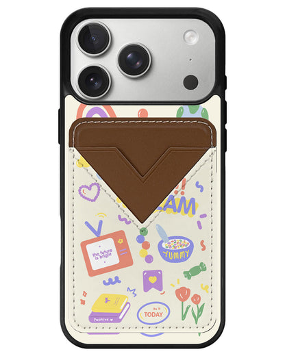 iPhone Avant Wallet Case - Hello Future
