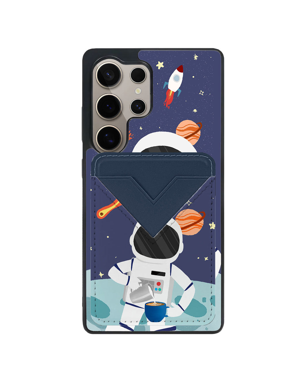Android Avant Wallet Case - Baristronaut