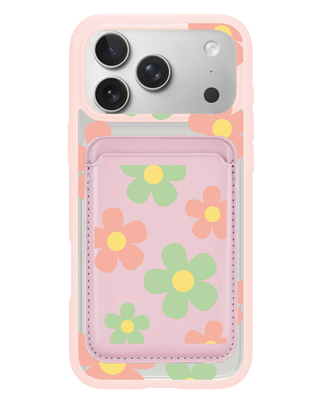 iPhone Magnetic Wallet Case - Daisy Spring