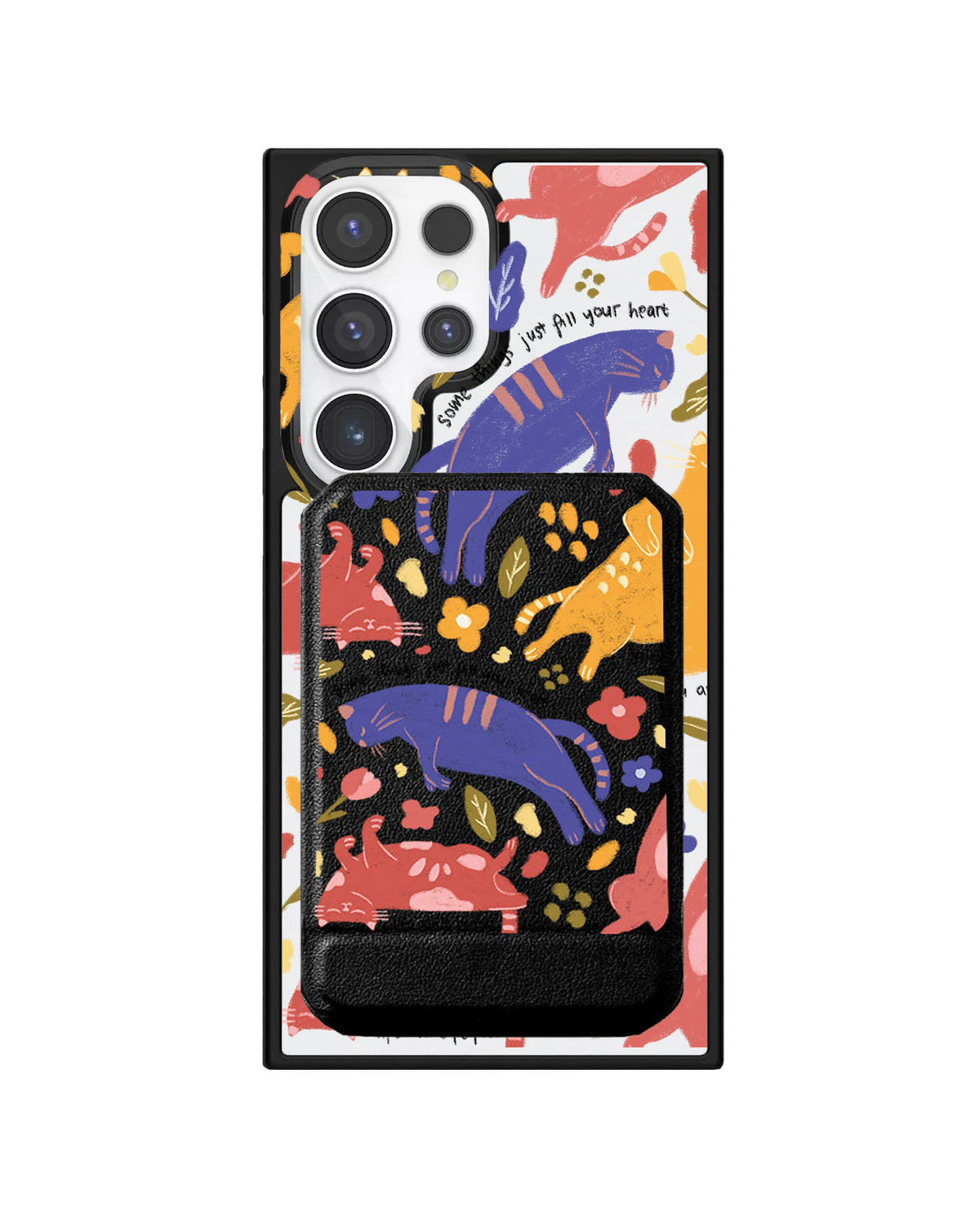 Android Magnetic Multifold Wallet - Pet Lovers