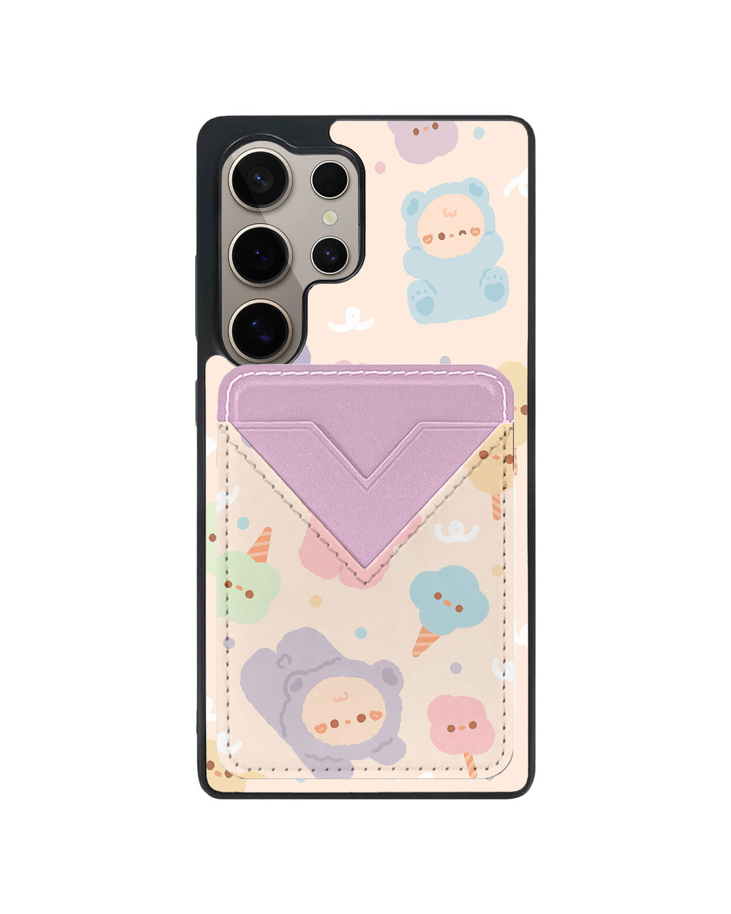 Android Avant Wallet Case - Cotton Teddy