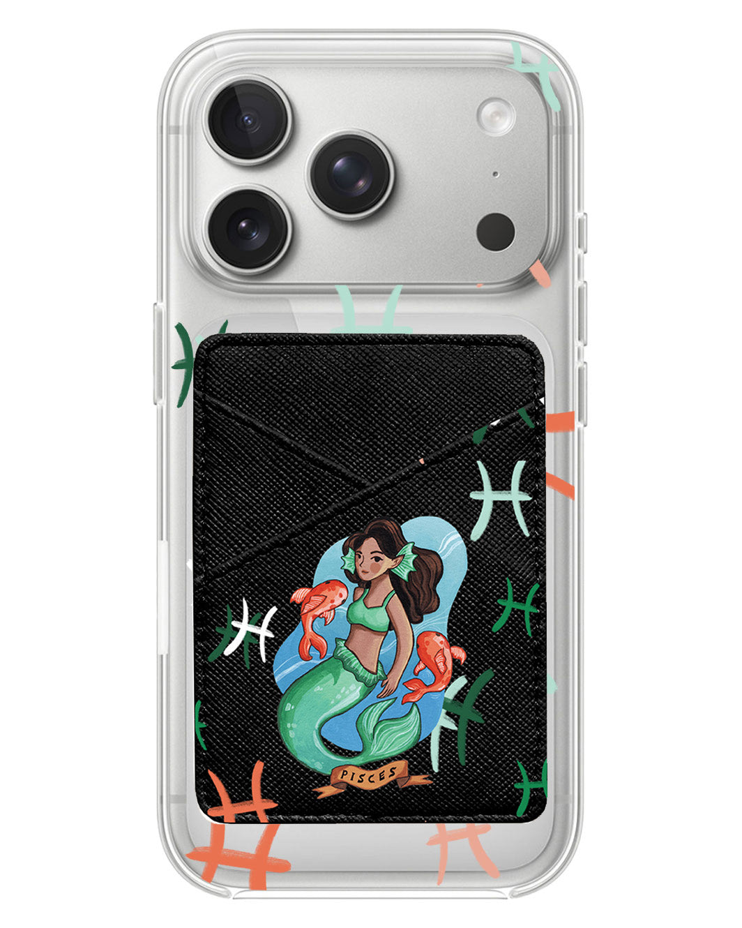 iPhone Phone Wallet Case - Pisces