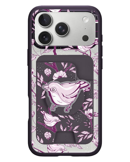 iPhone Magpop Wallet - Lovebird Monochrome 5.0