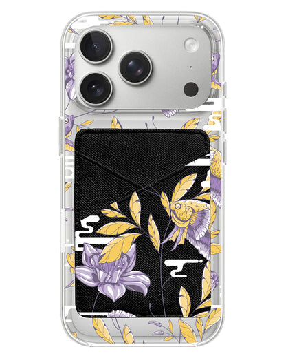 iPhone Phone Wallet Case - Fish & Floral 5.0