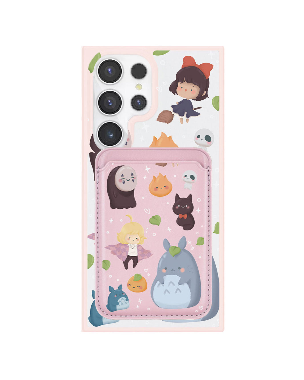 Android Magnetic Wallet Case - Ghibli