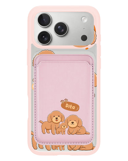 iPhone Magnetic Wallet Case - Poodle Squad 4.0