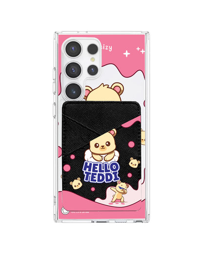 Android Phone Wallet Case - Hello Teddy 2.0