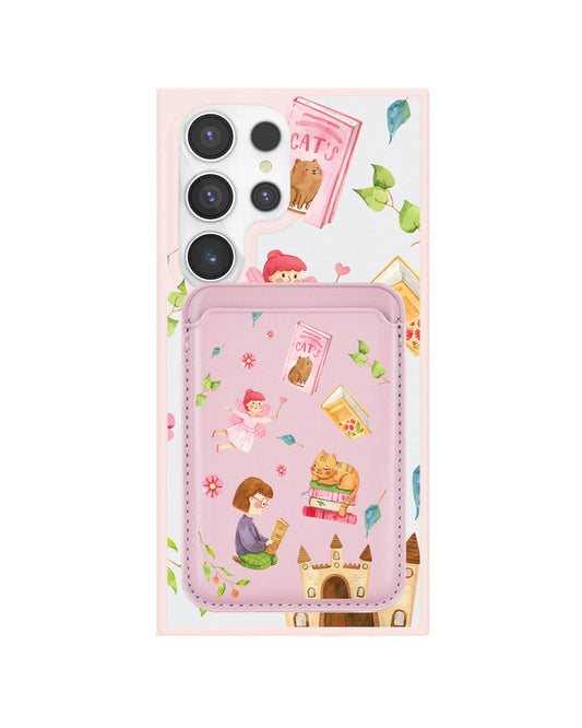 Android Magnetic Wallet Case - Fairy Cat