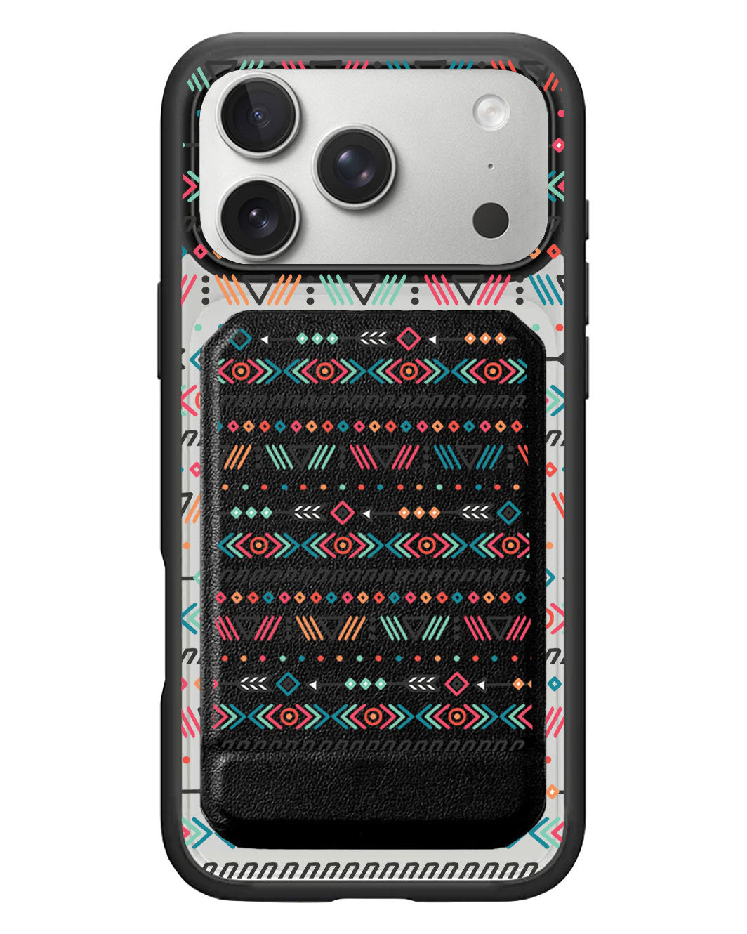 iPhone Magnetic Multifold Wallet - Ethnic 1.0