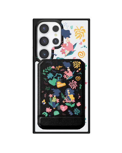 Android Magnetic Multifold Wallet - Self Love Sticker Pack 2.0