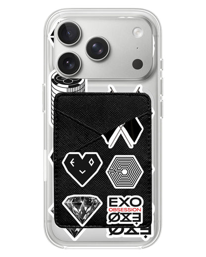 iPhone Phone Wallet Case - EXO Sticker Pack